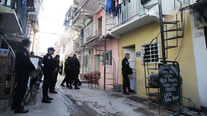 Operativo antidrogas en la villa 31