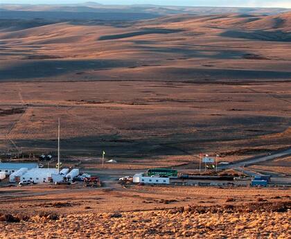 Uno de los campamentos que ya est?n instalados