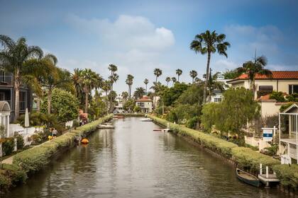 Uno de los canales de Venice hoy.