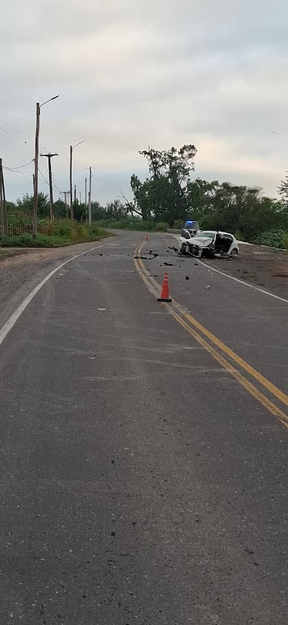 Uno de los carriles quedó cortado durante la investigación