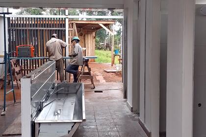 Uno de los centros de desarrollo infantil cuyo financiamiento para construcción quedó interrumpido.