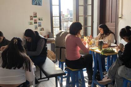 Uno de los cursos de Samira.