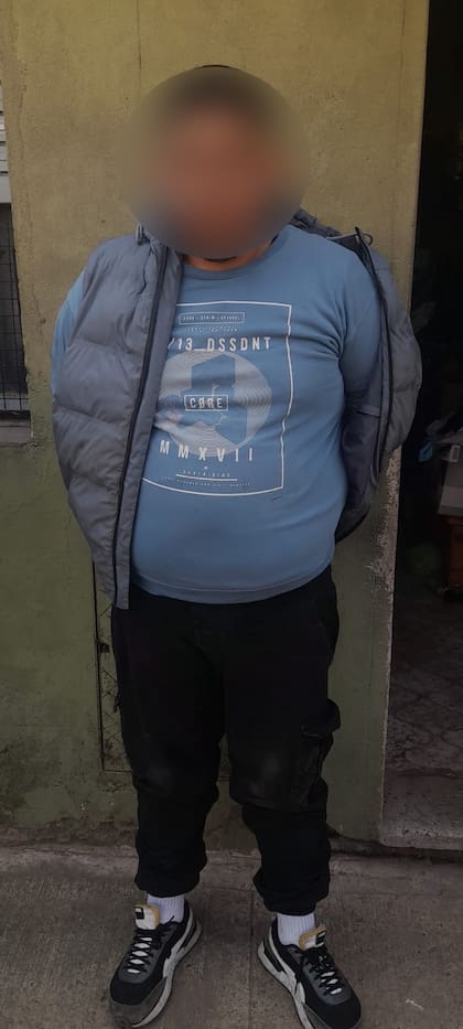 Uno de los delincuentes detenidos