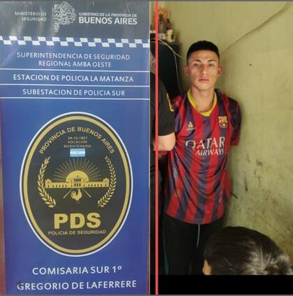 Uno de los delincuentes que balearon a una enfermera para robarle el auto en Laferrere