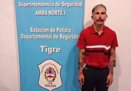 Uno de los detenidos por una entradera en Don Torcuato, Tigre