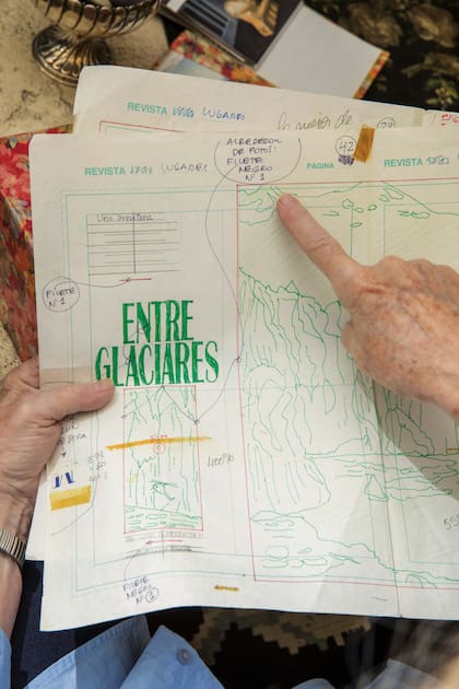 Uno de los diagramas de las primeras LUGARES, cuando Juan Bautista (Cacho) Pérez diseñaba a mano.
