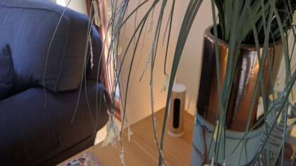 Uno de los discretos sensores distribuidos por toda la casa