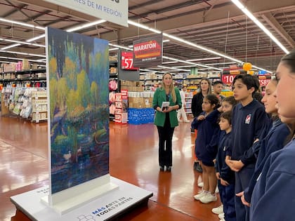 Uno de los dos paisajes de Walter de Navazio incluidos en el recorrido