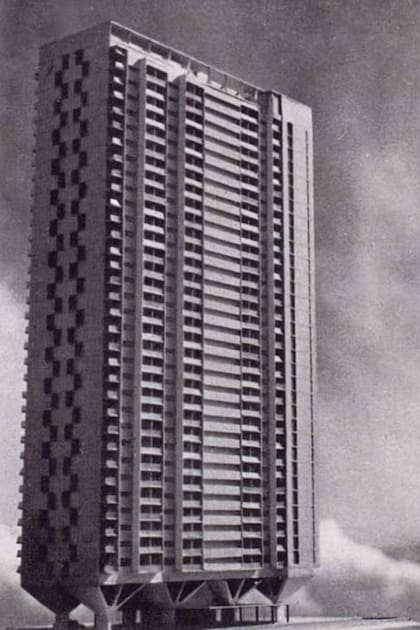 Uno de los edificios de 33 pisos que estaran presentes en el Barrio Sur si se ejecutaba la remodelacin de San Telmo
