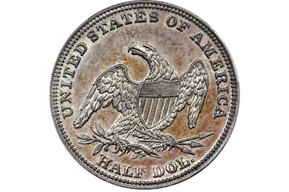 Uno de los ejemplares de plata que se acuñó en la Casa de Moneda de Nueva Orleans fue subastada en US$504 mil