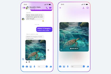 Uno de los elementos más atractivos de Meta AI es el poder hacerla participar como asistente dentro de cualquier chat de WhatsApp, individual o grupal