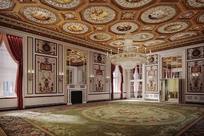 Uno de los fabulsos salones del hotel