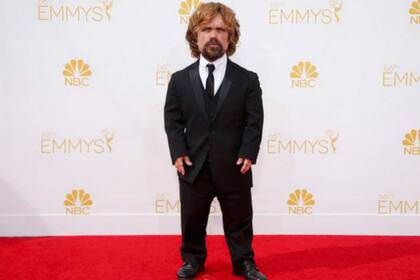 Uno de los favoritos de la noche: el brillante Peter Dinklage