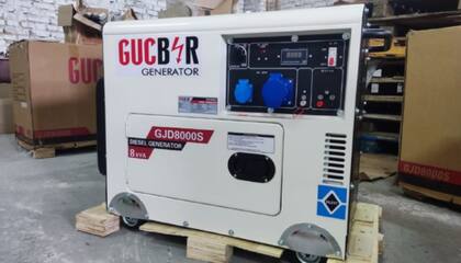 Uno de los generadores que recibió Mykolaiv.