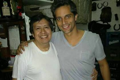 Uno de los habitués famosos: Joaquín Furriel