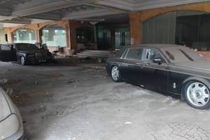 Uno de los hallazgo fue un Rolls Royce Phantom