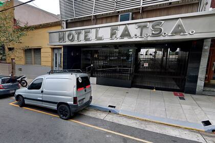 Uno de los hoteles del sindicato de Sanidad en la ciudad de Buenos Aires