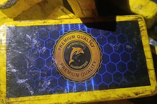 Sasha, la perra que descubrió 105 kilos de cocaína en el baúl y en los zócalos de una camioneta