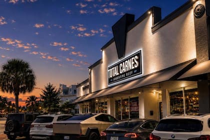 Uno de los locales de Total Carnes en Miami