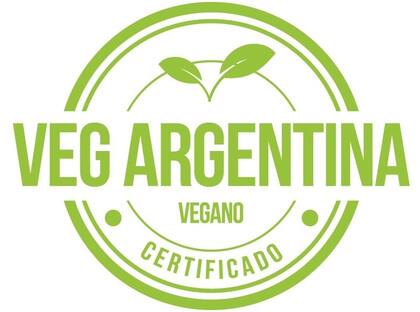 Uno de los logos que exhiben los vinos certificados como veganos