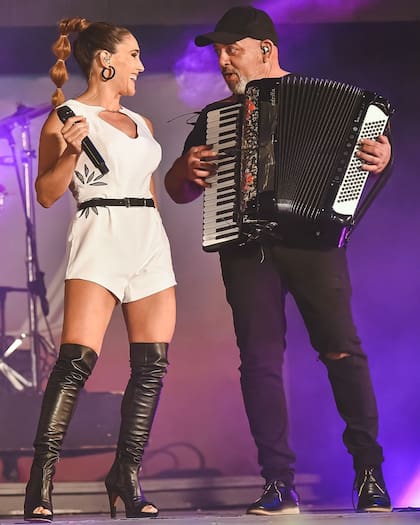 Uno de los looks que eligió para el festival