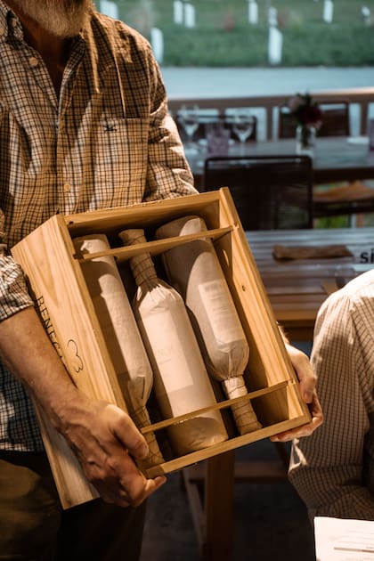 Uno de los lotes a punto de ser subastado