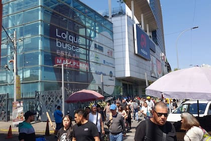 Uno de los malls de Santiago de Chile