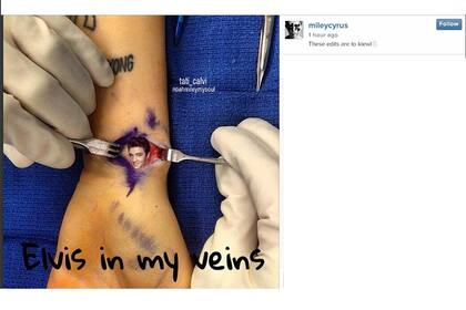 Uno de los memes que hicieron reír a Miley