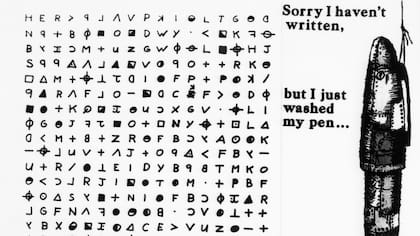 Uno de los mensajes en código que el asesino del Zodíaco envió al San Francisco Chronicle