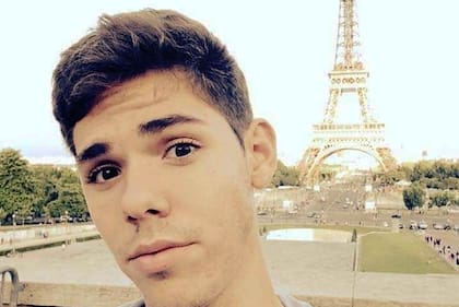 Uno de los nietos de Raúl Castro, Paolo Titolo Castro, en París, en la Navidad de 2015