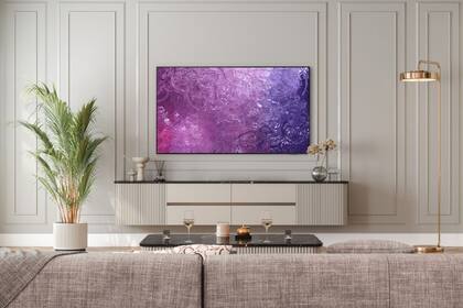 Uno de los nuevos televisores OLED de Samsung