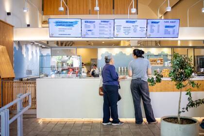 Uno de los ocho locales que El Topo tiene en la ciudad de Buenos Aires