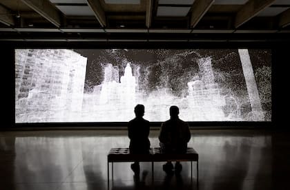 Uno de los paisajes en transformación que muestra la obra inmersiva