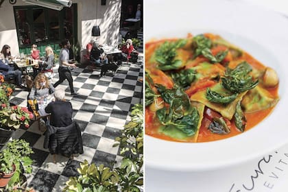 Uno de los patios gastronómicos más lindos de la ciudad con una exquisita propuesta gastronómica.