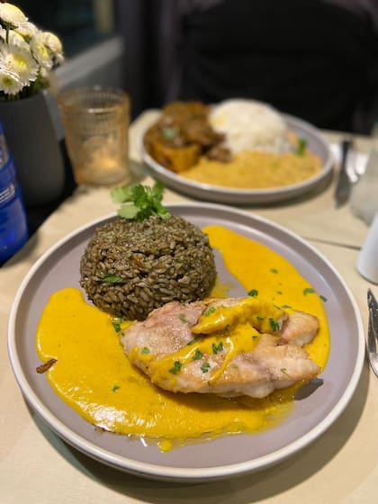 Uno de los platos de impronta peruana de Menú
