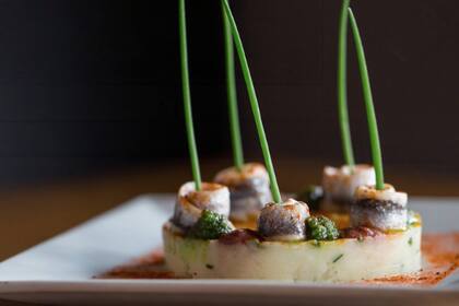 Uno de los platos en NIU Kitchen x Arson