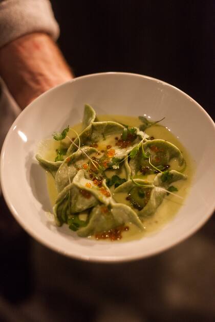 Uno de los platos propuestos por Mad Pasta en Franca.