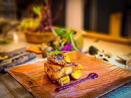 Uno de los platos que se sirven en el restaurante