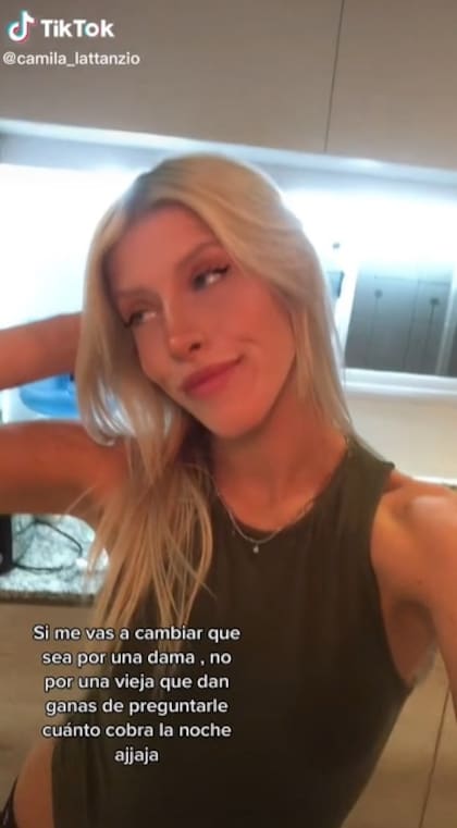 Uno de los polémicos videos de Camila Lattanzzio por el que recibió el repudio de sus seguidores