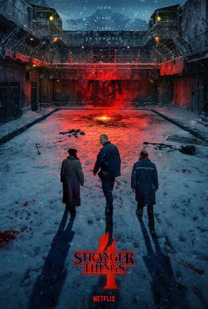 Uno de los posters de la cuarta temporada de Stranger Things