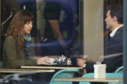 Uno de los primeros encuentros entre Christian y Anastasia