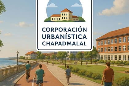 Uno de los renders que presentó la corporación urbanística Chapadmalal