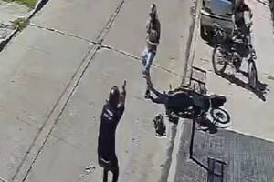 Uno de los repetidos enfrentamientos en los que policías son las víctimas del delito