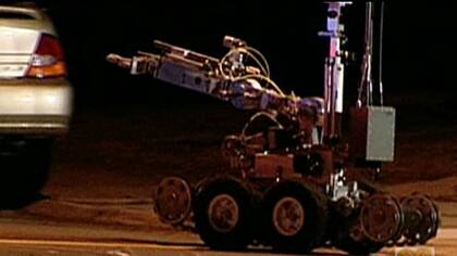 Uno de los robots mecánicos que utiliza la policía en EE.UU.