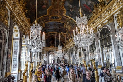 Uno de los salones del Palacio de Versalles