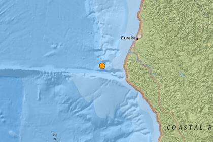 Uno de los sismos más fuertes de las últimas horas en territorio continental de Estados Unidos ocurrió cerca de Petrolia, Los Ángeles