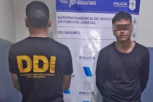 Uno de los sospechosos detenidos