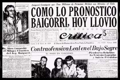 Uno de los tantos artículos sobre él que publicó Crítica