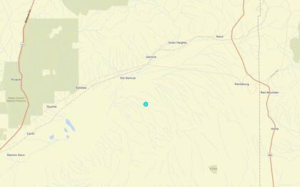 Uno de los temblores más fuertes de las últimas 24 horas en territorio continental estadounidense ocurrió cerca de Johannesburg, California