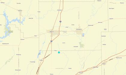 Uno de los temblores más fuertes de las últimas 24 horas en territorio continental estadounidense ocurrió cerca de Lerna, Illinois